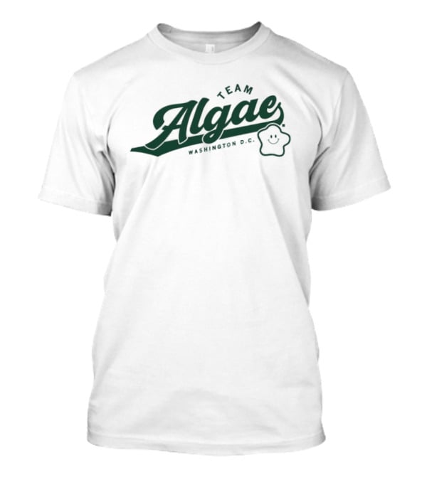 Team Algae Washington D.C. Smiley Face T-Shirt