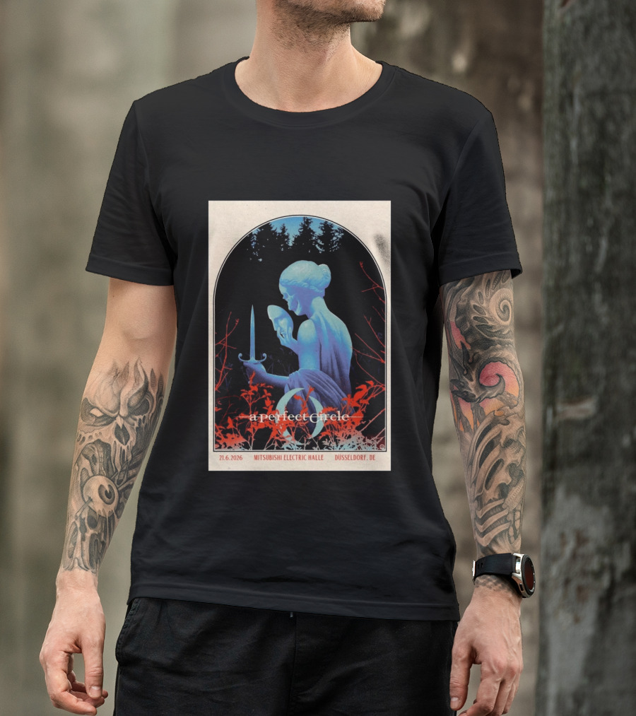 A Perfect Circle Düsseldorf Mitsubishi Electric Halle June 21 2026 Tour T-Shirt