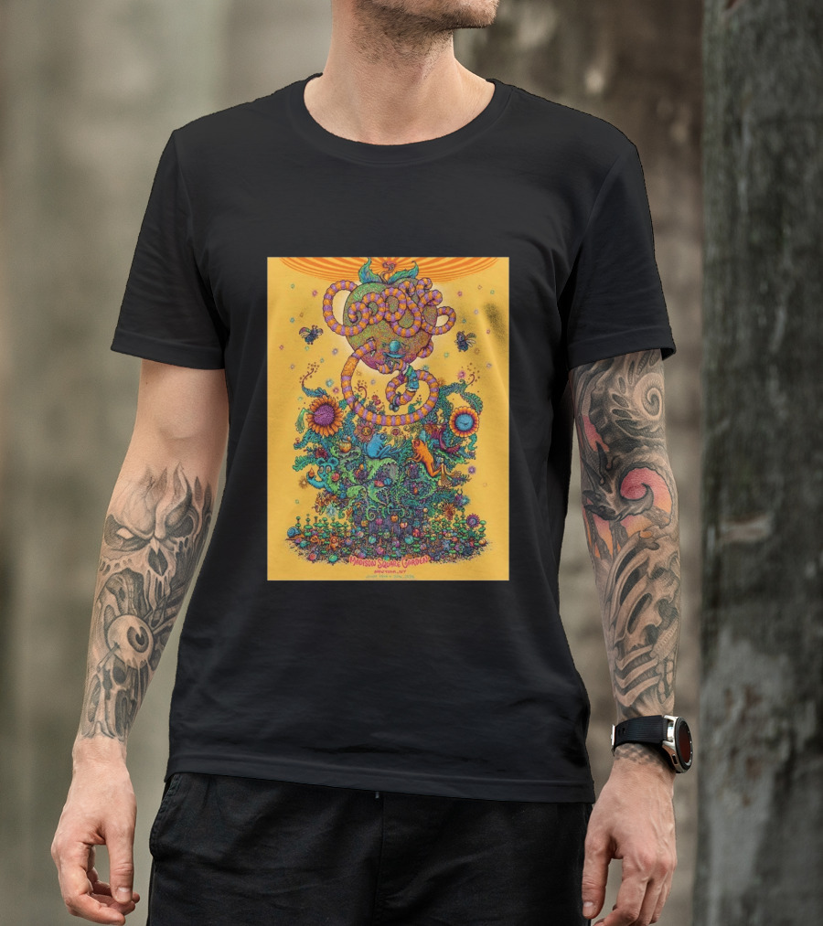 Goose Madison Square Garden New York June 19 And 20 2026 Event Psychedelic Floral T-Shirt