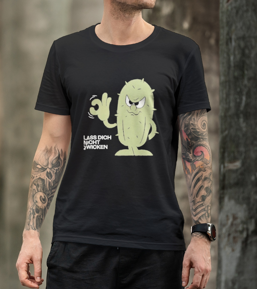 Lustiger Kaktus Lass Dich Nicht Zwicken T-Shirt