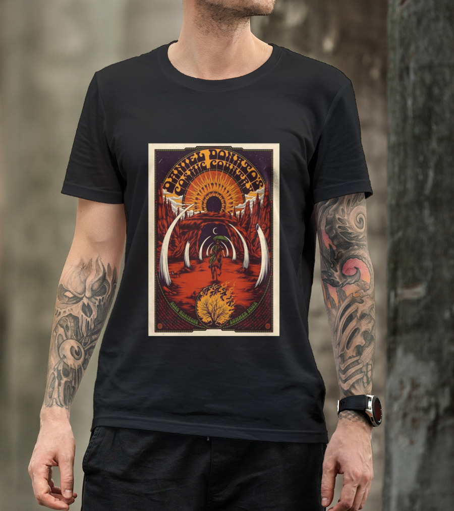 Daniel Donato's Cosmic Country 2026 Horizons Summer Tour Sunburst Desert Rider T-Shirt