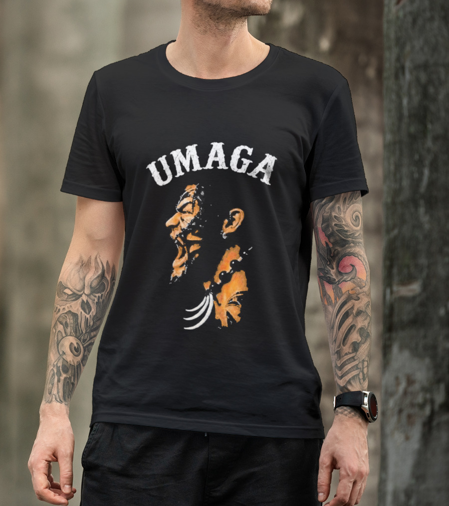 Umaga Tribute Face Painting T-Shirt