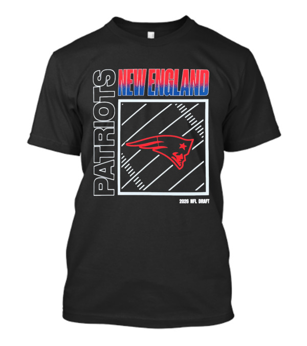 New England Patriots 2026 NFL Draft T-Shirt