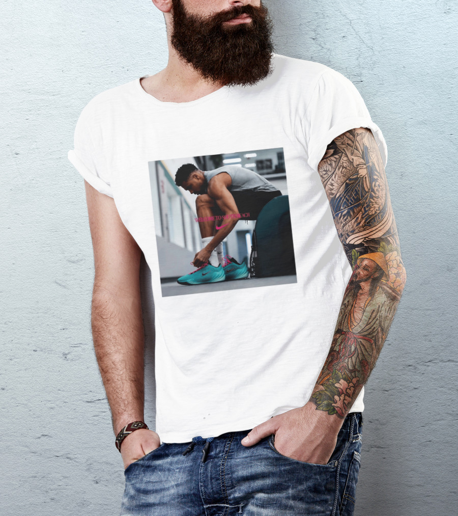 Nike Giannis Antetokounmpo Welcome To South Beach Milwaukee Bucks T-Shirt