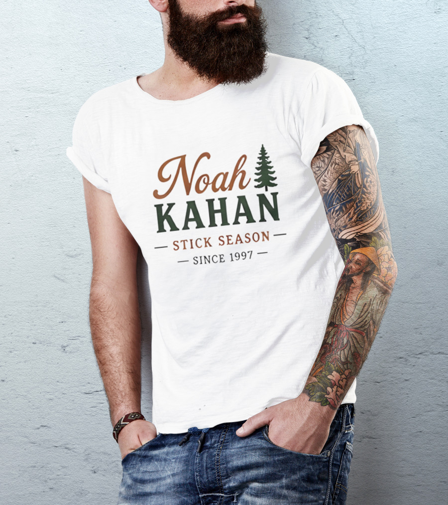 Noah Kahan Stick Season Vermont Since 1997 T-Shirt