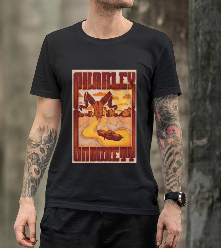 Charley Crockett Age Of The Ram Tour Fillmore Detroit June 23 2026 T-Shirt
