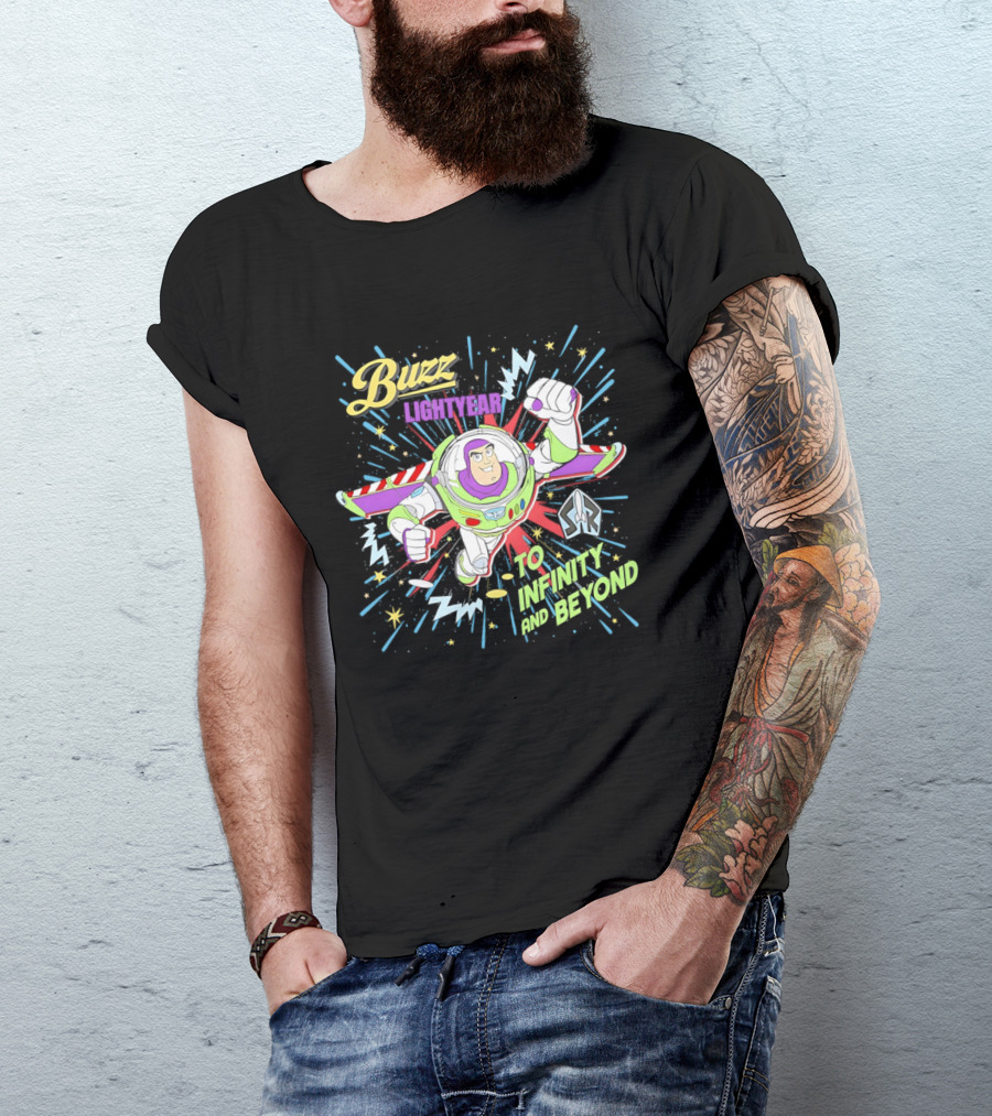 Buzz Lightyear To Infinity And Beyond Toy Story 2026 T-Shirt