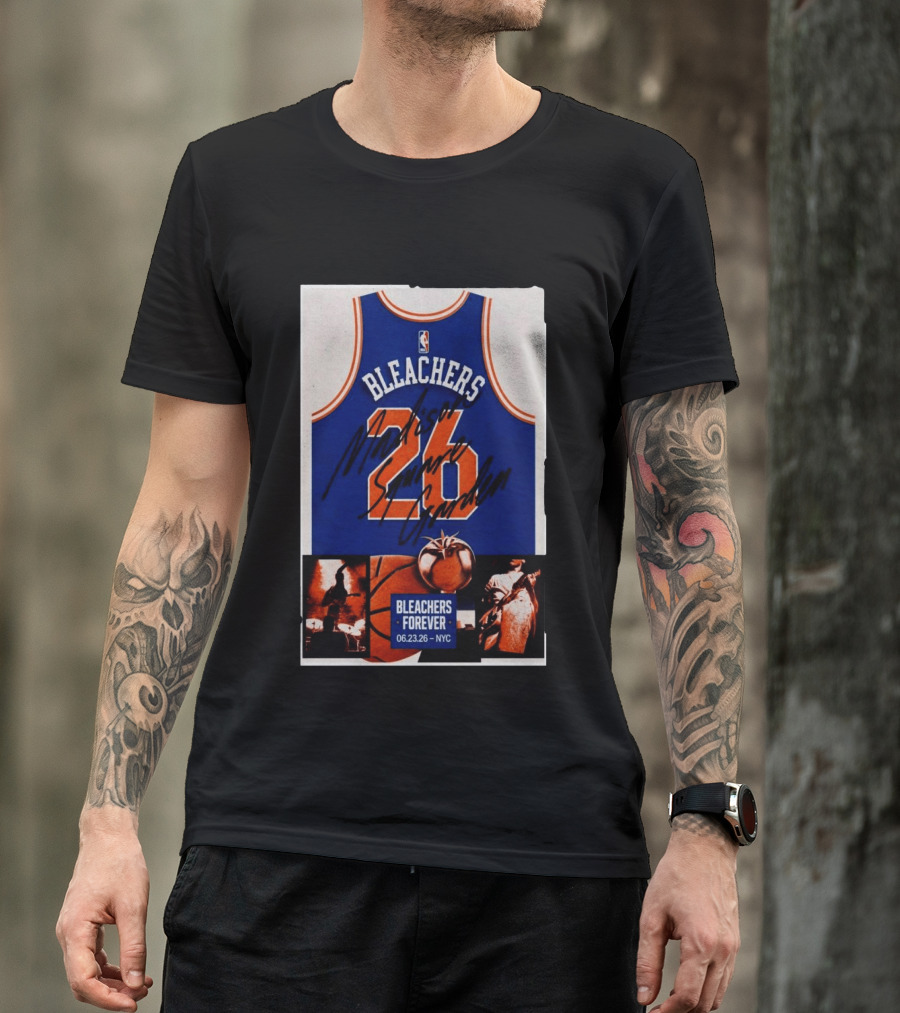 Bleachers Forever 26 Madison Square Garden NYC 06.23.26 NBA T-Shirt