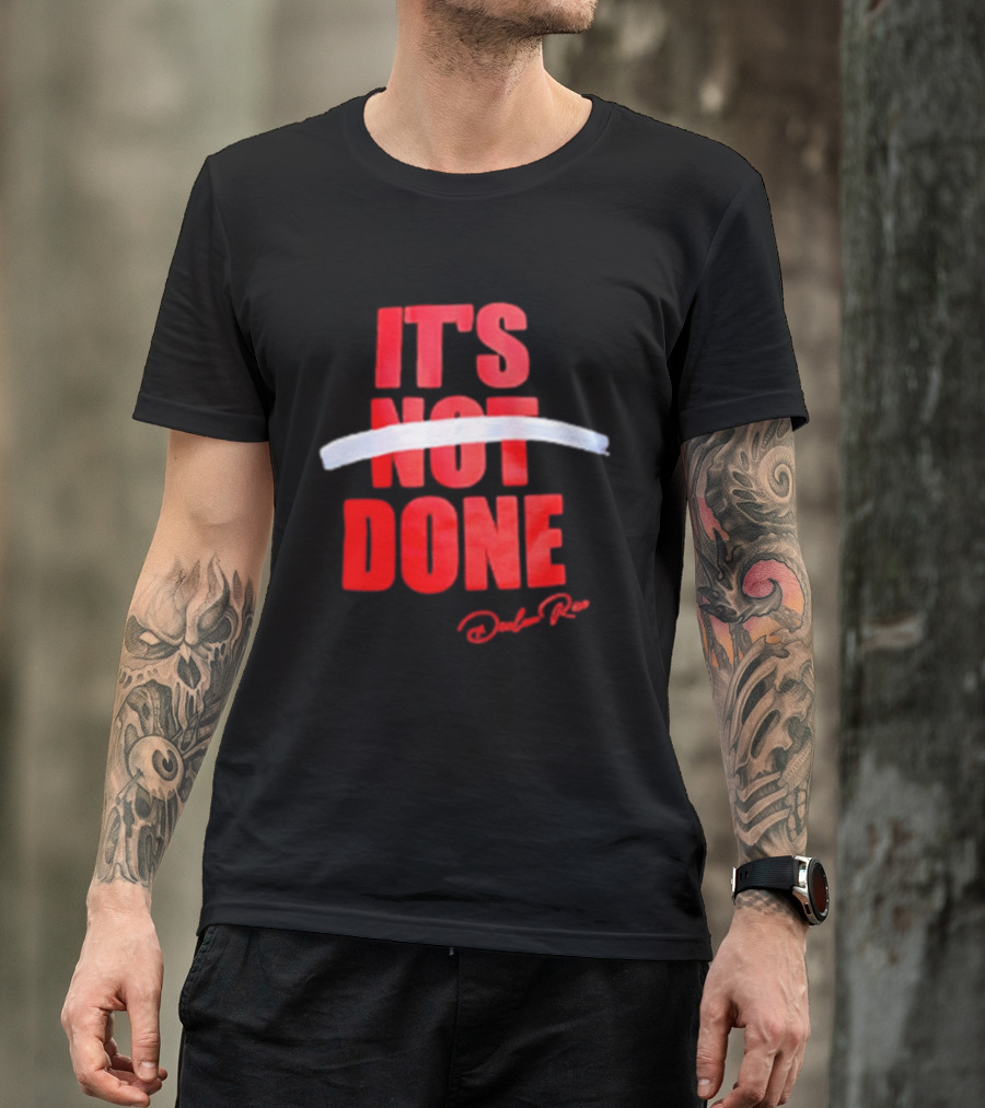 Declan Rice Arsenal FC Premier League Its Not Done T-Shirt