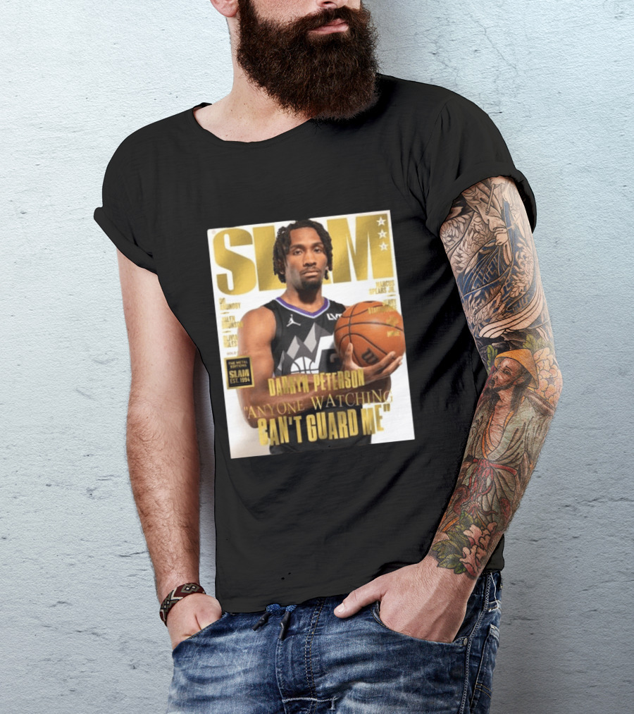 SLAM Gold Darryn Peterson Anyone Ing Can't Guard Me T-Shirt