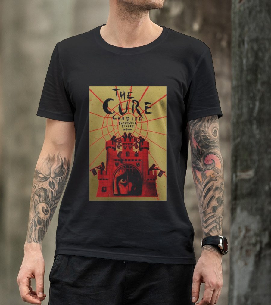 The Cure Cardiff Blackweir Fields 24 6 2026 T-Shirt