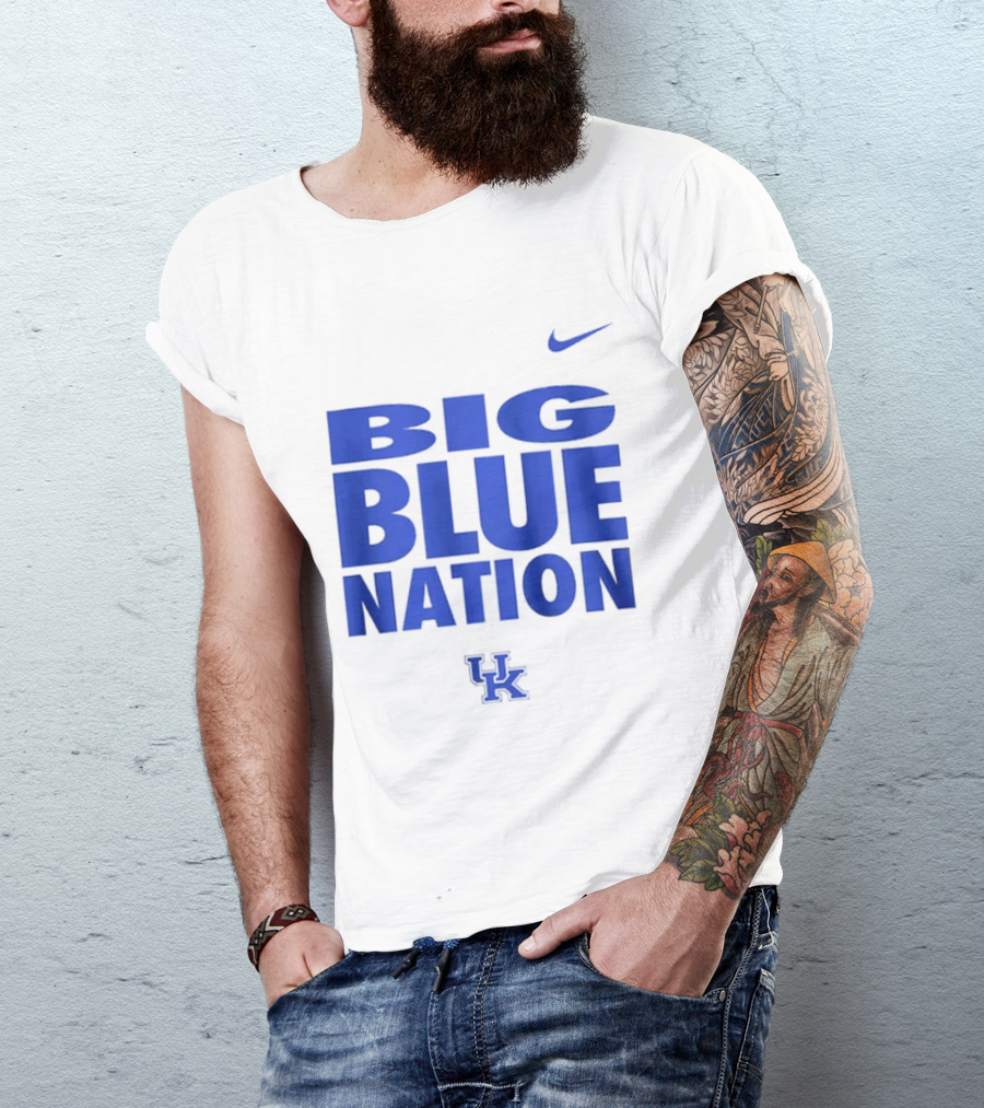 Nike Kentucky Wildcats Big Blue Nation UK T-Shirt