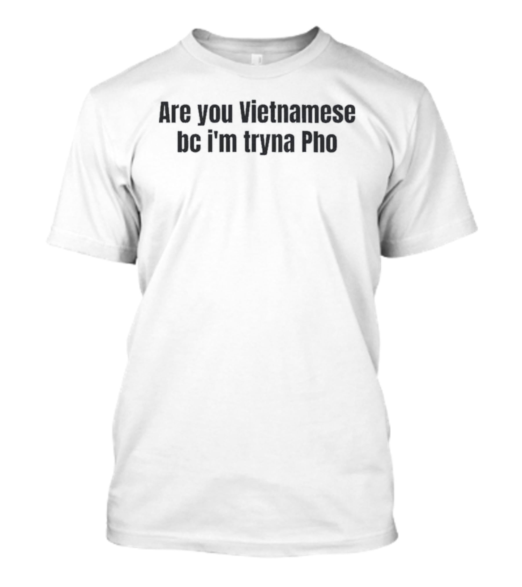 Are You Vietnamese Bc I'm Tryna Pho Vietnamese Noodle Pun T-Shirt