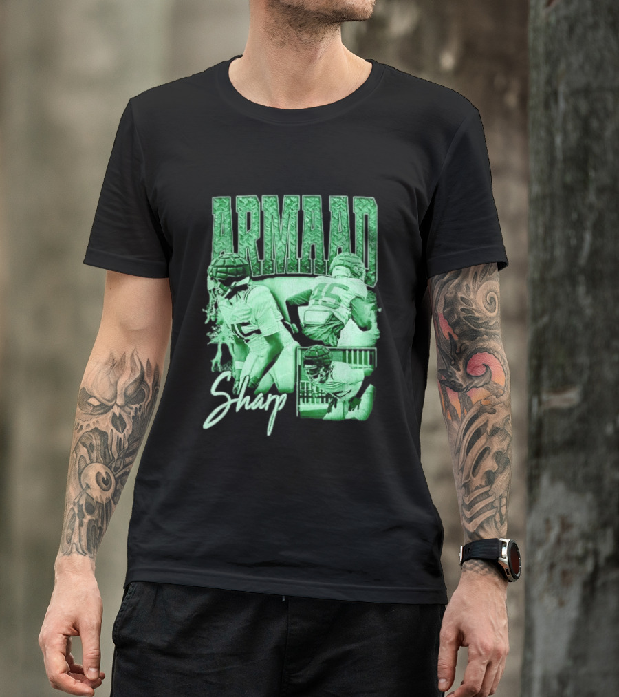 Armaad Sharp Football Player Athlete Sports T-Shirt