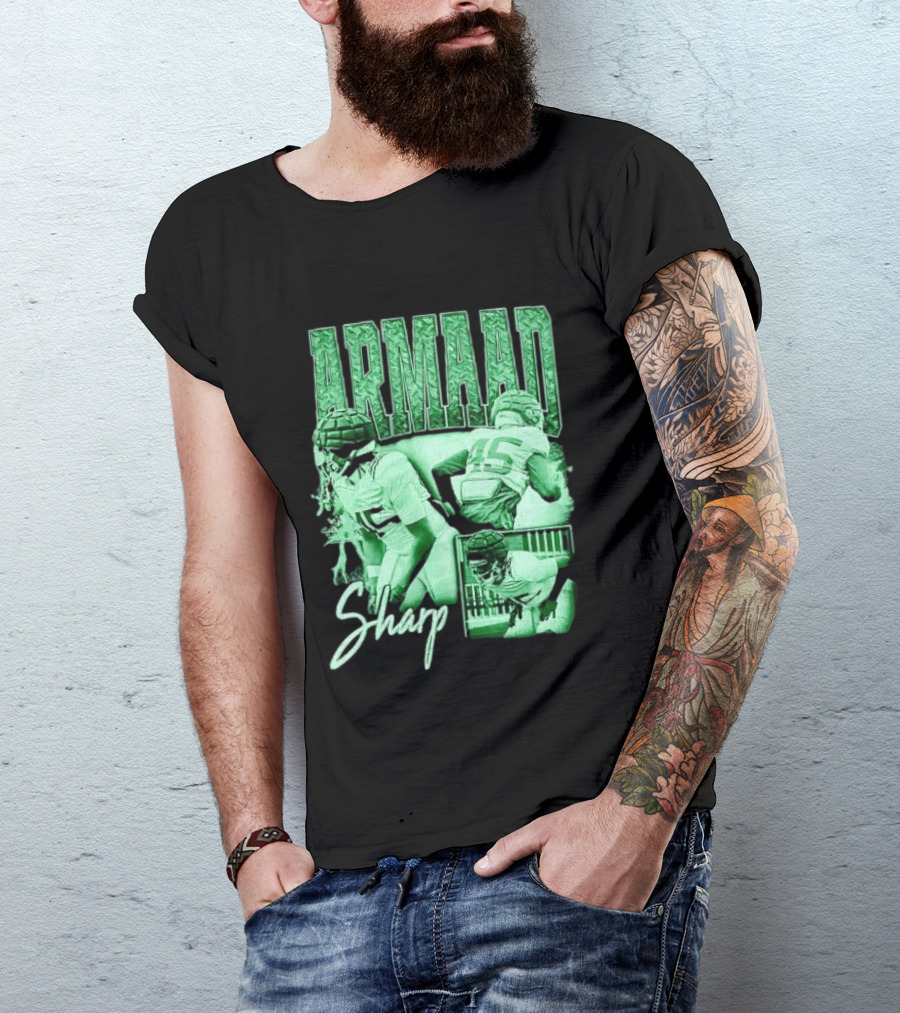 Armaad Sharp Football Player Athlete Sports T-Shirt