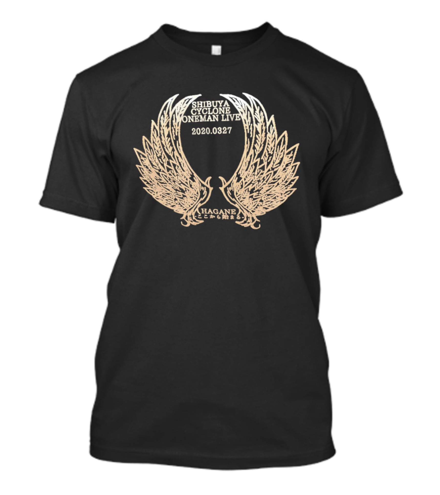 Shibuya Cyclone Oneman Live 20200327 Hagane Wings T-Shirt