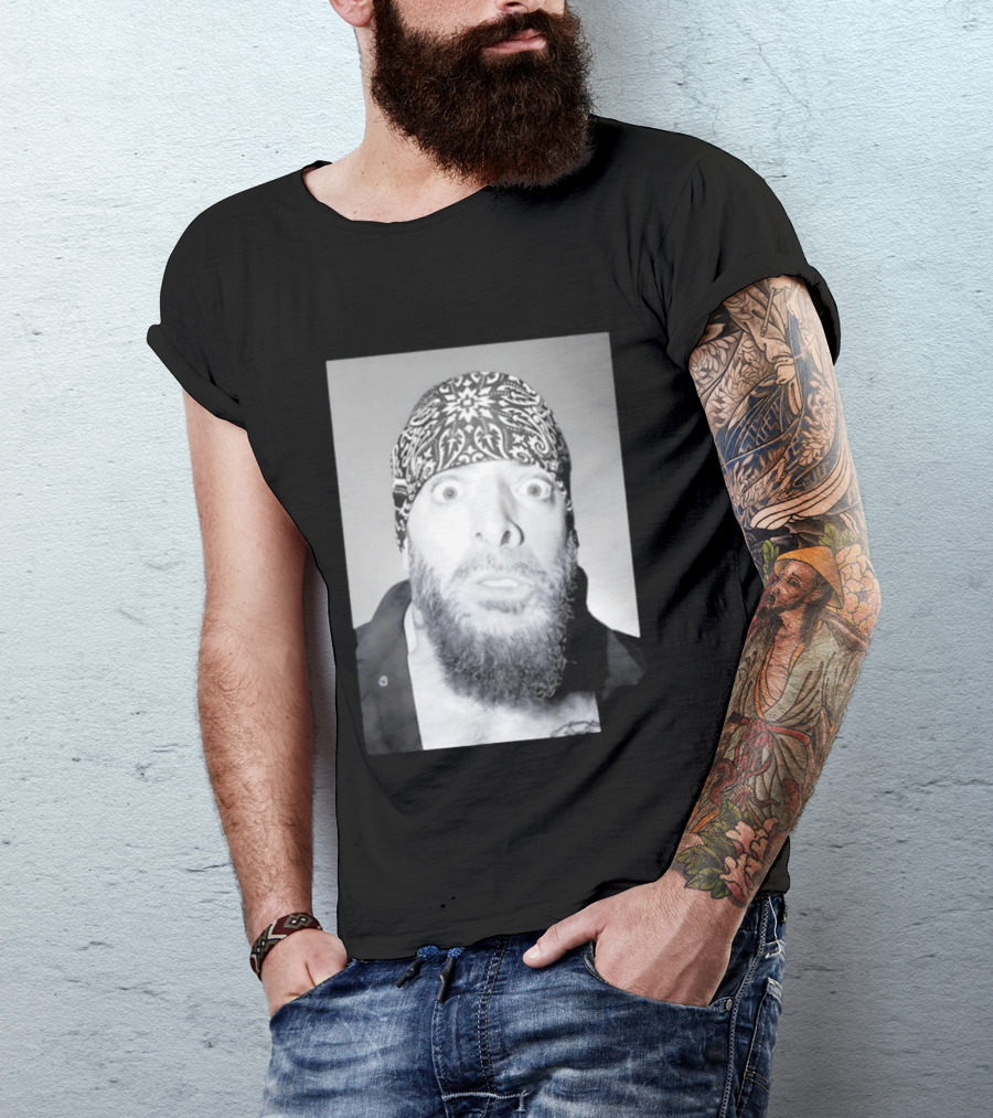 Mark Briscoe Yearbook Photo Bandana T-Shirt