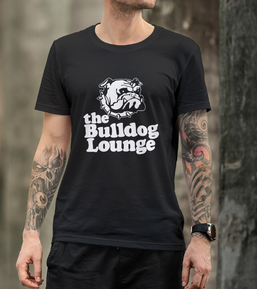The Bulldog Lounge Classic Bulldog Head T-Shirt