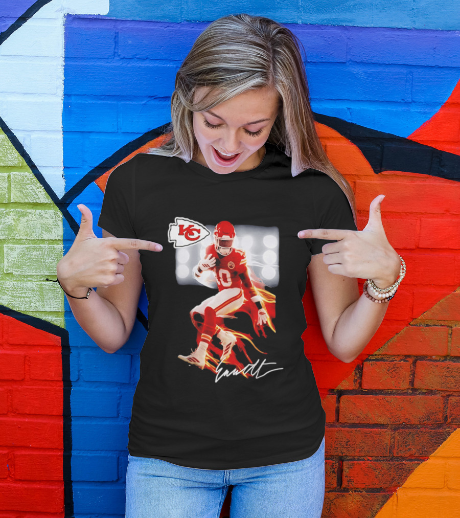 Kansas City Chiefs Emmett Johnson Rookie Legacy KC Football T-Shirt