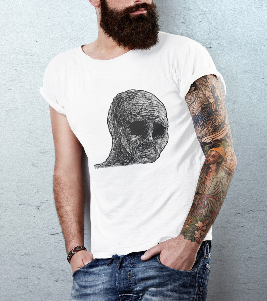 Withered Wojak Feels Doomer Meme Aesthetic T-Shirt