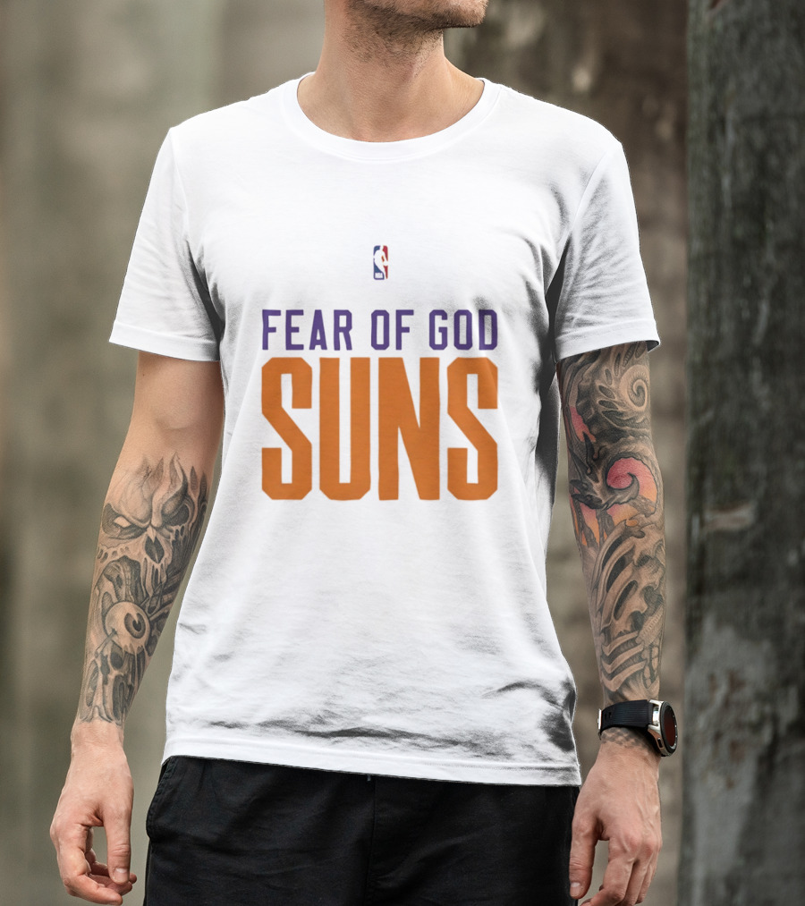 Fear Of God NBA Suns Mashup Basketball Phoenix T-Shirt