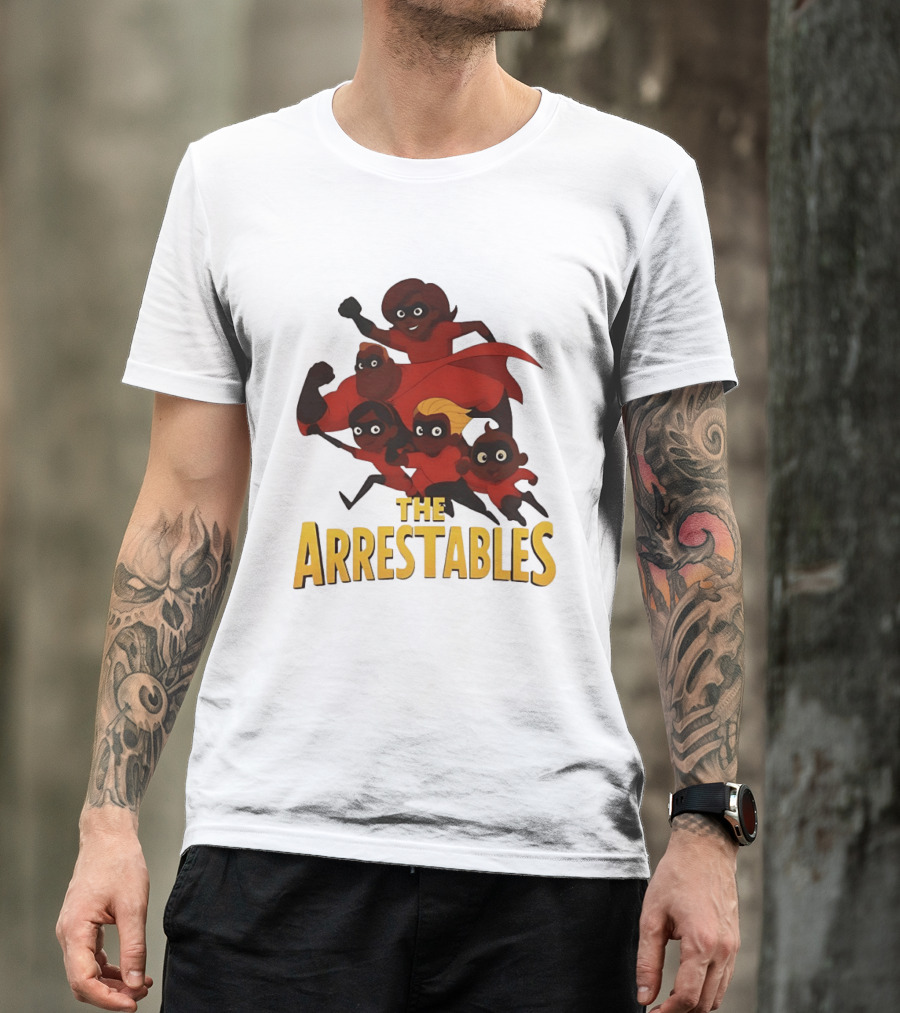 The Arrestables Family Team Superhero T-Shirt