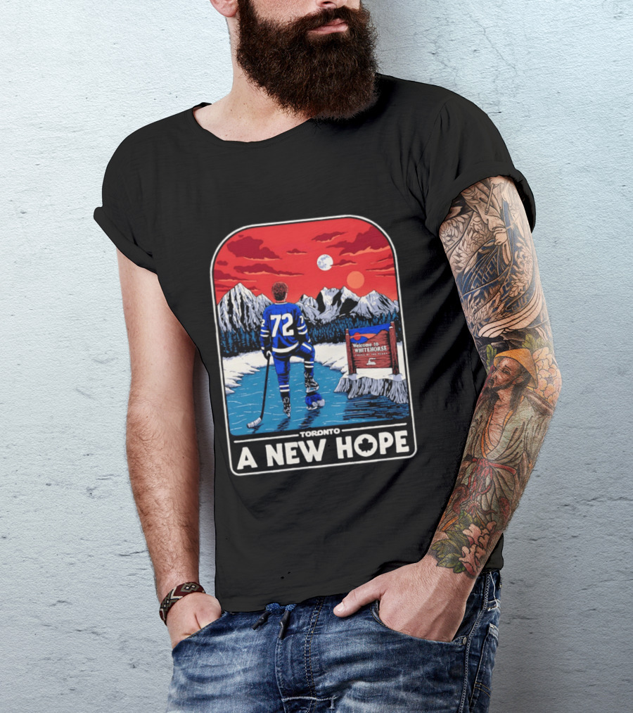 Toronto A New Hope Welcome To Whitehorse Hockey Yukon T-Shirt