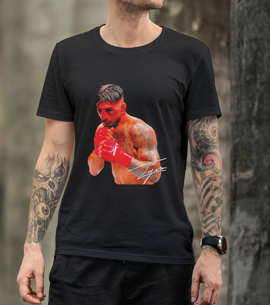 Ilia Topuria Signature Series MMA Fighter T-Shirt