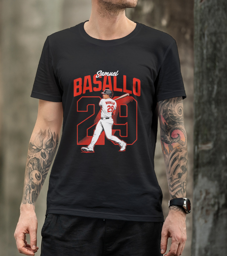Samuel Basallo 29 Baltimore Orioles Baseball Player T-Shirt