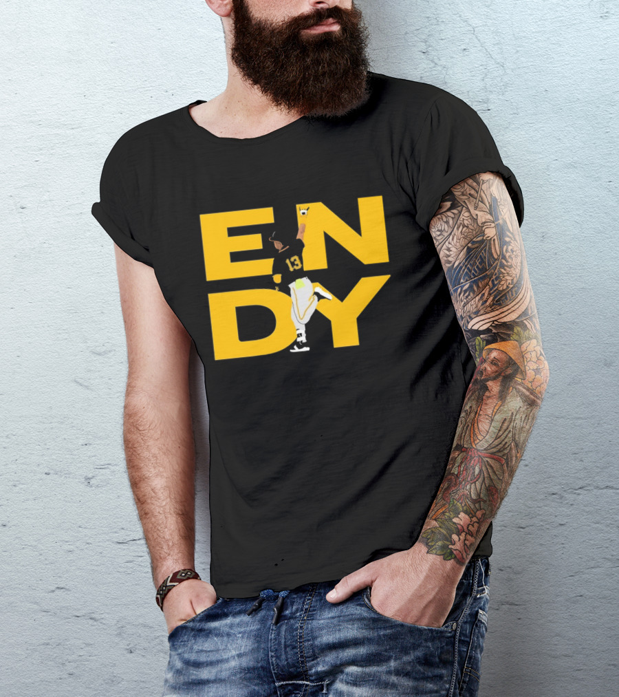Endy Rodríguez 13 Pittsburgh Pirates Baseball T-Shirt