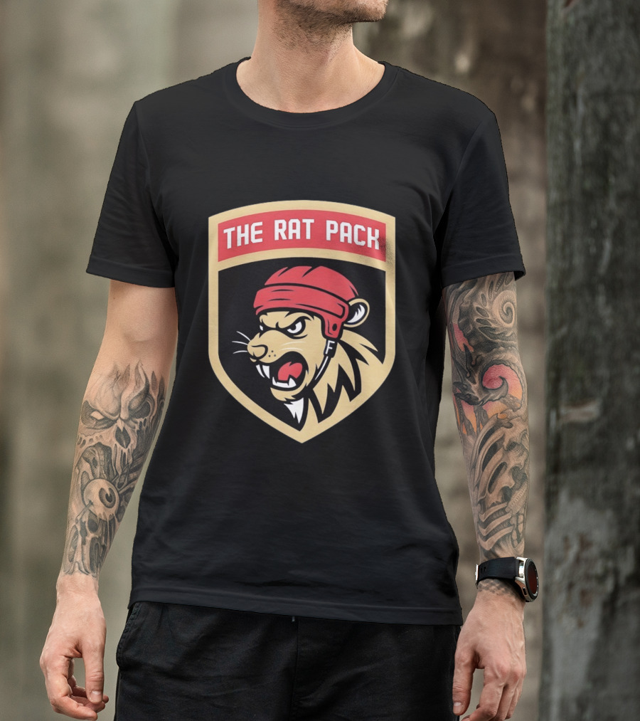 The Rat Pack Hockey Lion T-Shirt