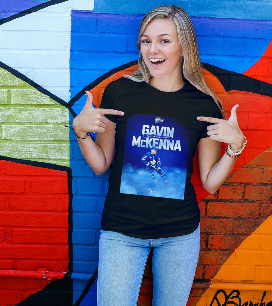 Gavin McKenna 1st Overall Pick 2026 NHL Draft Toronto Maple Leafs T-Shirt