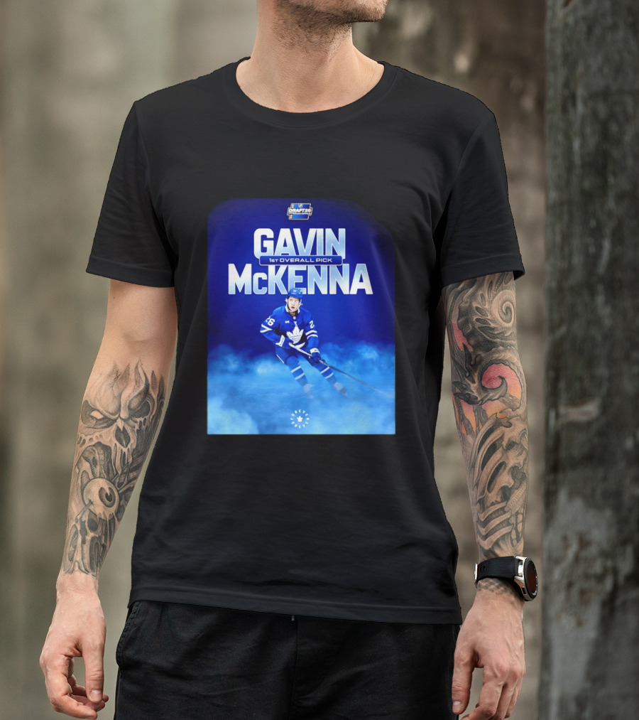 Gavin McKenna 1st Overall Pick 2026 NHL Draft Toronto Maple Leafs T-Shirt