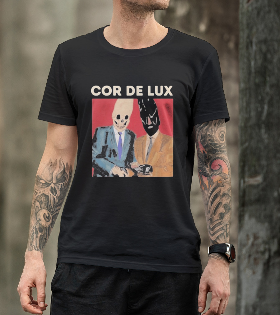 COR DE LUX Surreal Suited Figures T-Shirt