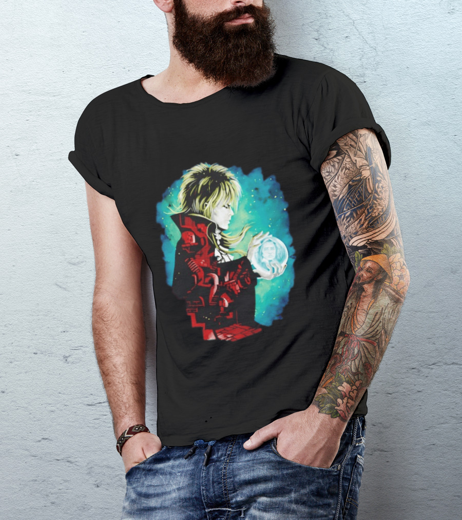 Labyrinth Jareth And Sarah Magic Orb T-Shirt