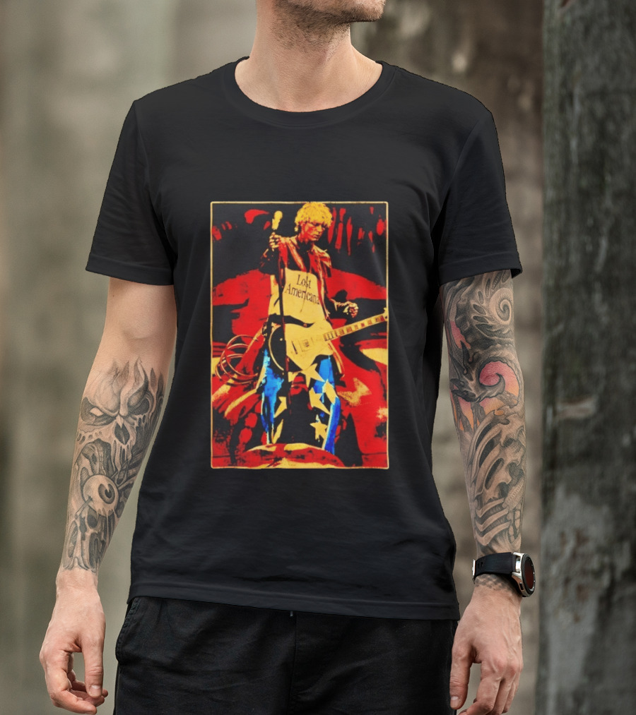 Lost Americana Kurt Cobain Nirvana Grunge T-Shirt