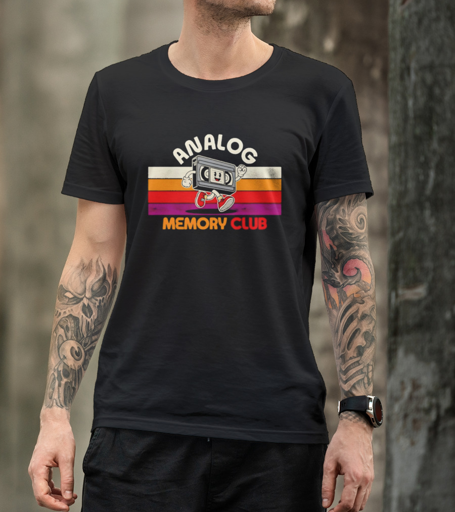 Analog Memory Club VHS Tape T-Shirt