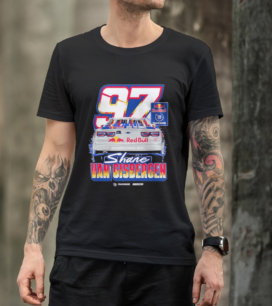 Shane Van Gisbergen 97 Red Bull Trackhouse NASCAR Chevrolet T-Shirt