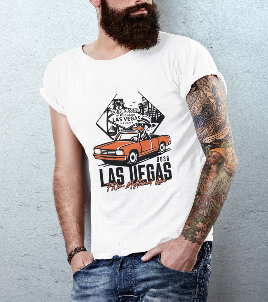 Las Vegas 2026 Duck Driving Convertible Flom Mythical Lan T-Shirt