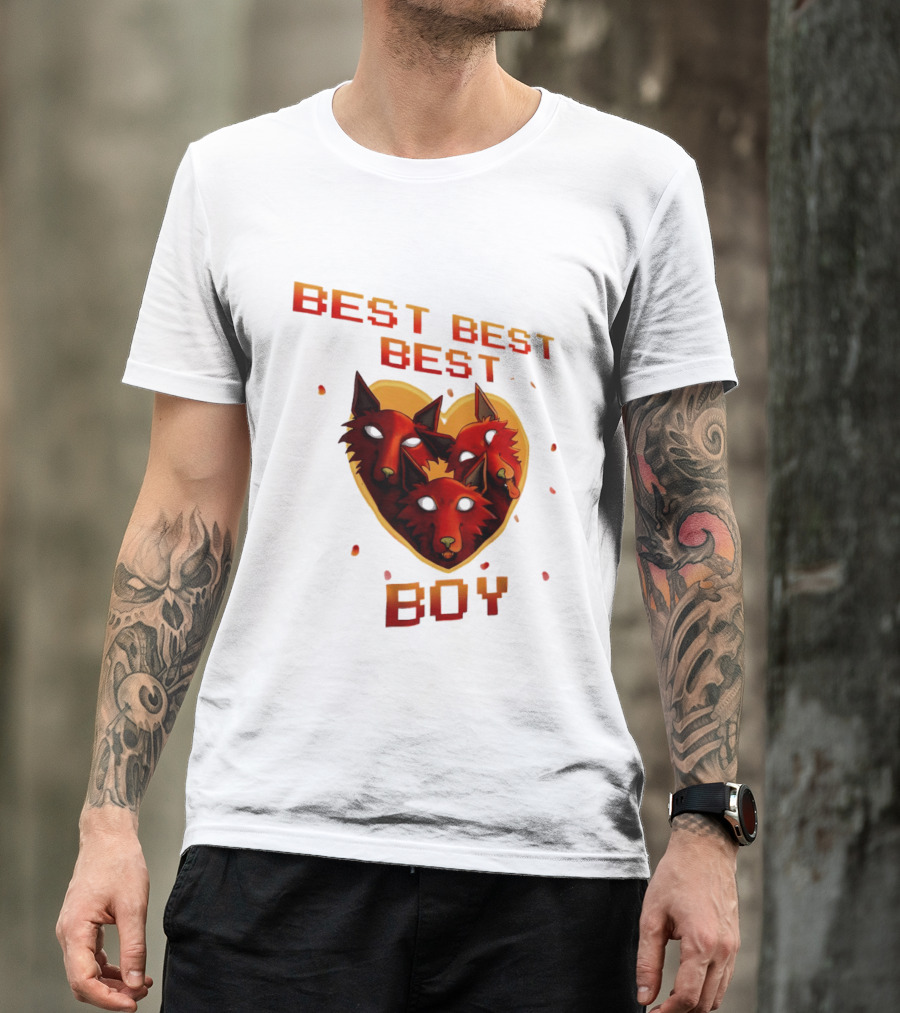 BEST BEST BEST BOY Fox Trio T-Shirt