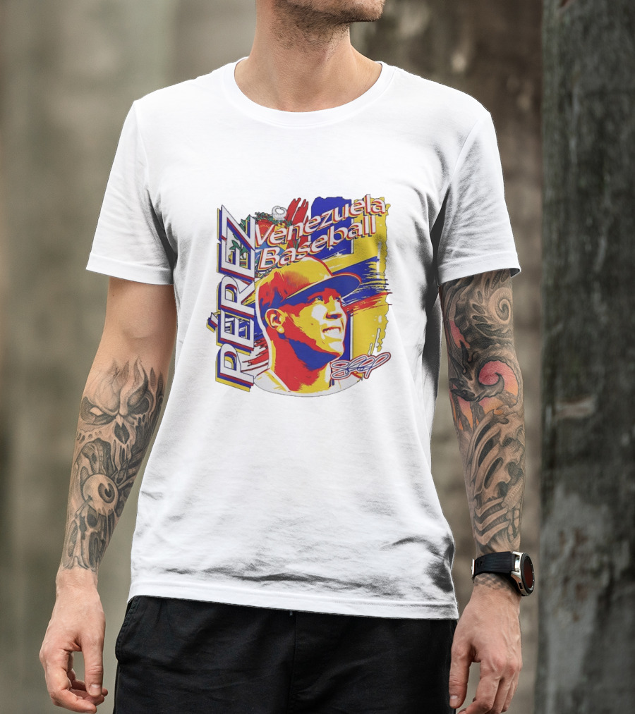 Perez Venezuela Baseball Salvador MLB International T-Shirt
