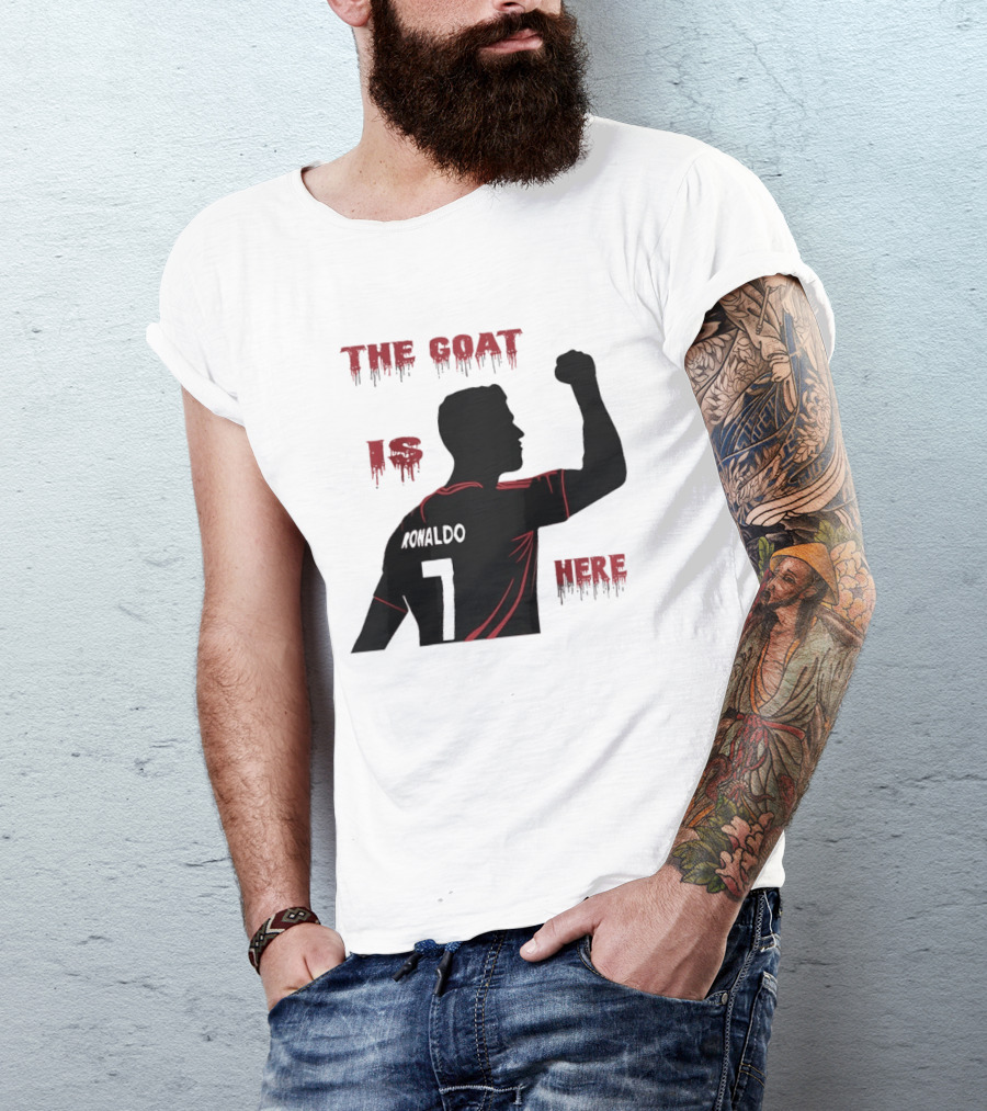 The Goat Is Here Cristiano Ronaldo 7 T-Shirt
