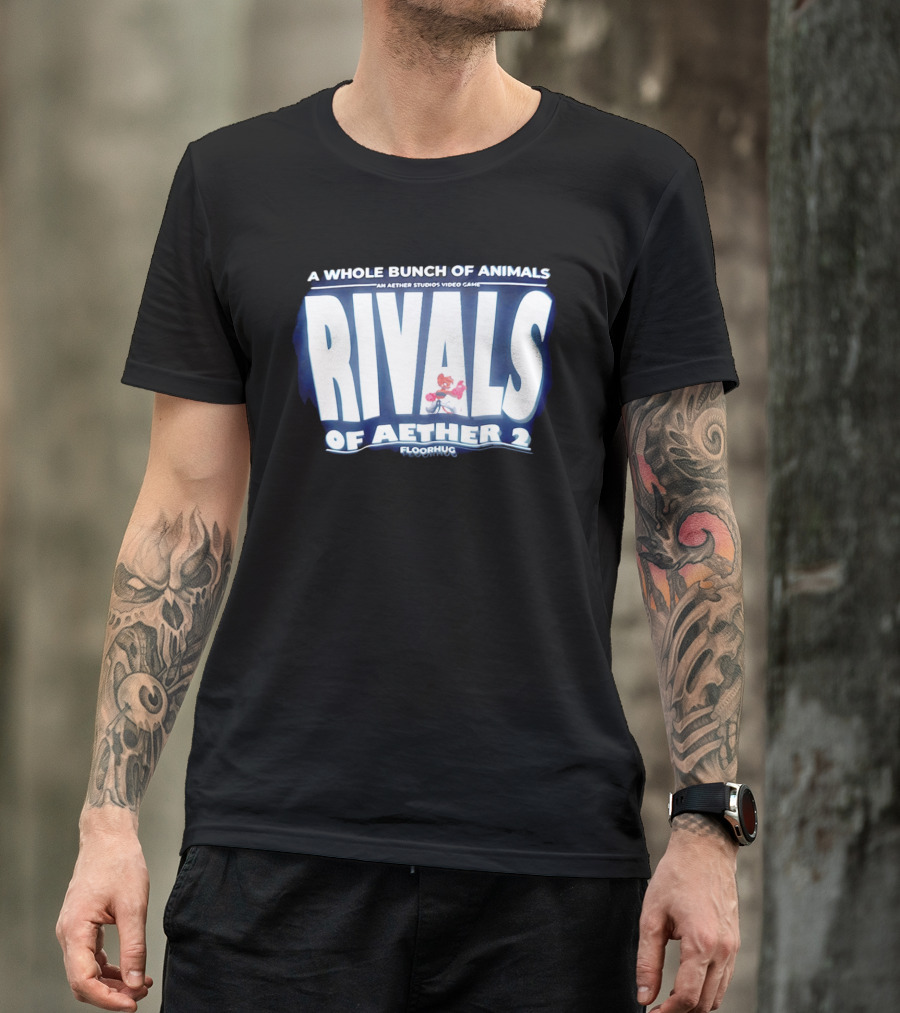 A Whole Bunch Of Animals Rivals Of Aether 2 An Aether Studios Video Game Floorhug T-Shirt