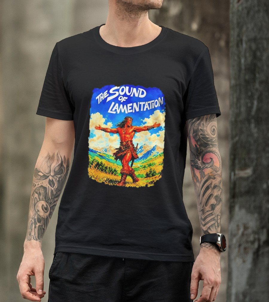 The Sound Of Lamentation Conan The Barbarian Scenic Landscape T-Shirt