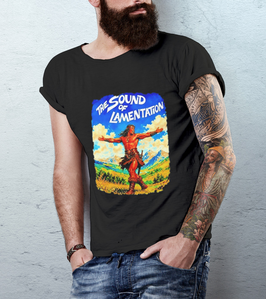 The Sound Of Lamentation Conan The Barbarian Scenic Landscape T-Shirt