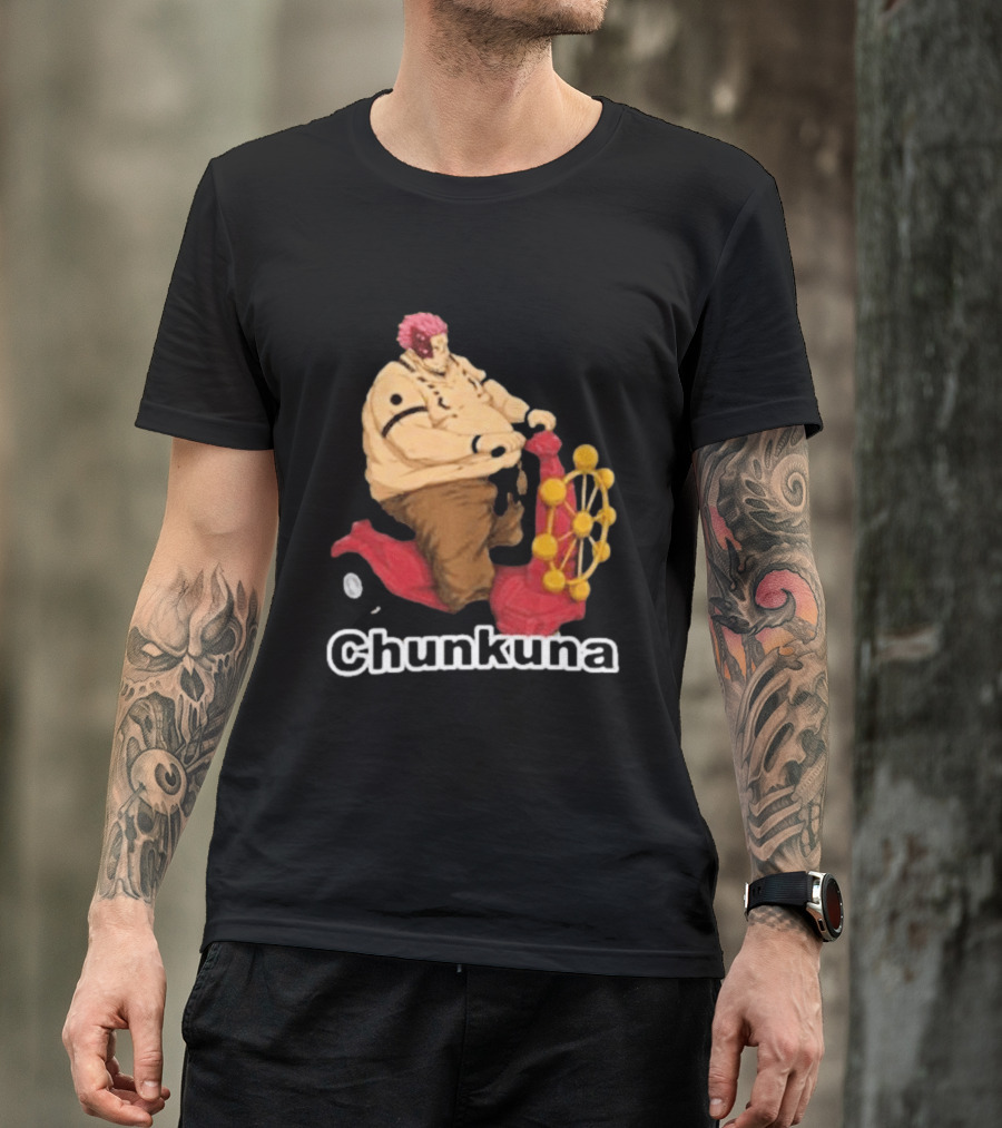 Goofyahhtees Chunkuna Riding Ferris Wheel Machine T-Shirt