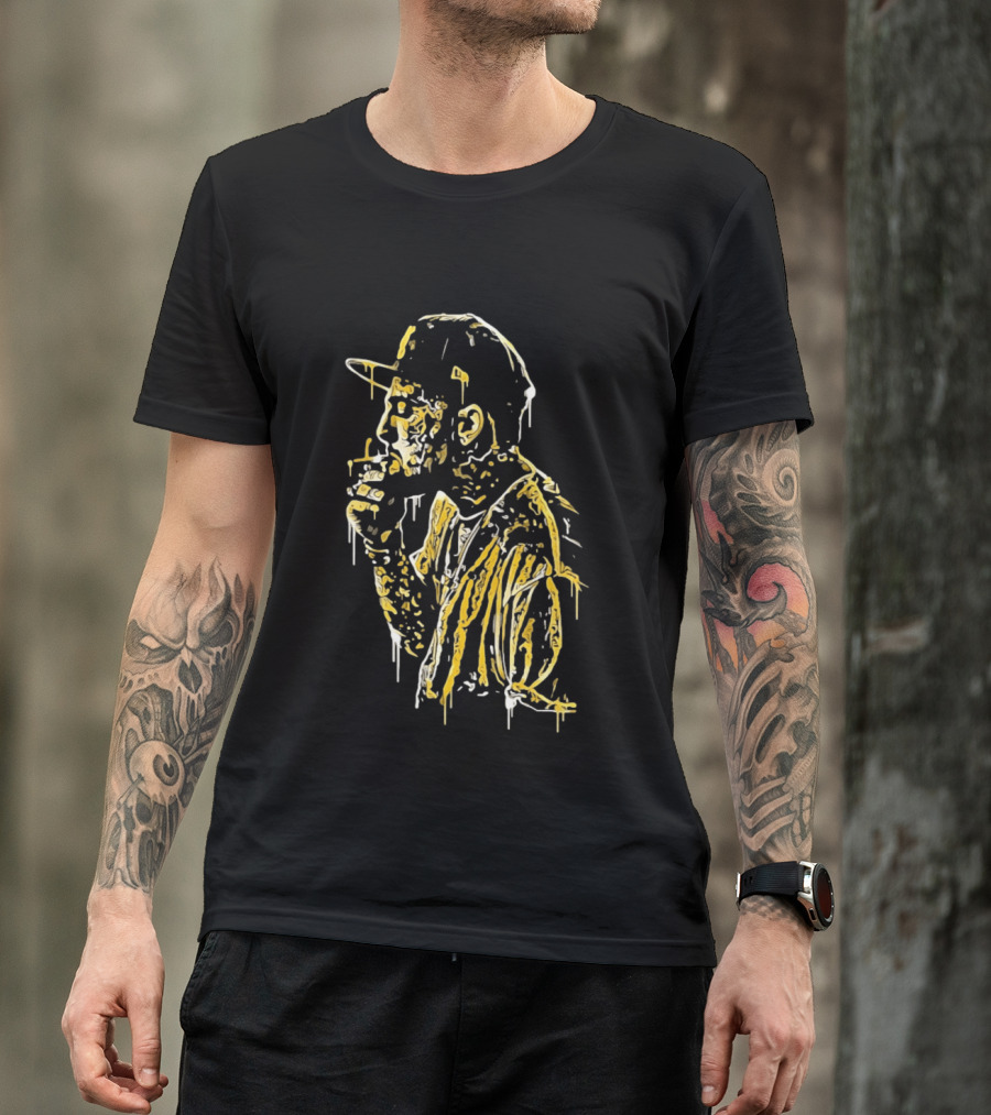 Mac Miller Smokin' Herb Laughin' At Curb Your Enthusiasm T-Shirt