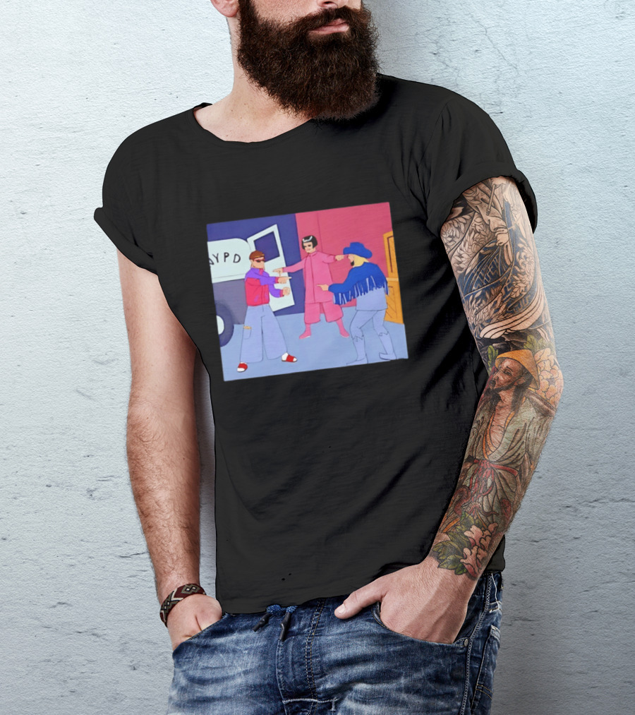 Oliver Tree NYPD Spider Man Pointing Meme T-Shirt
