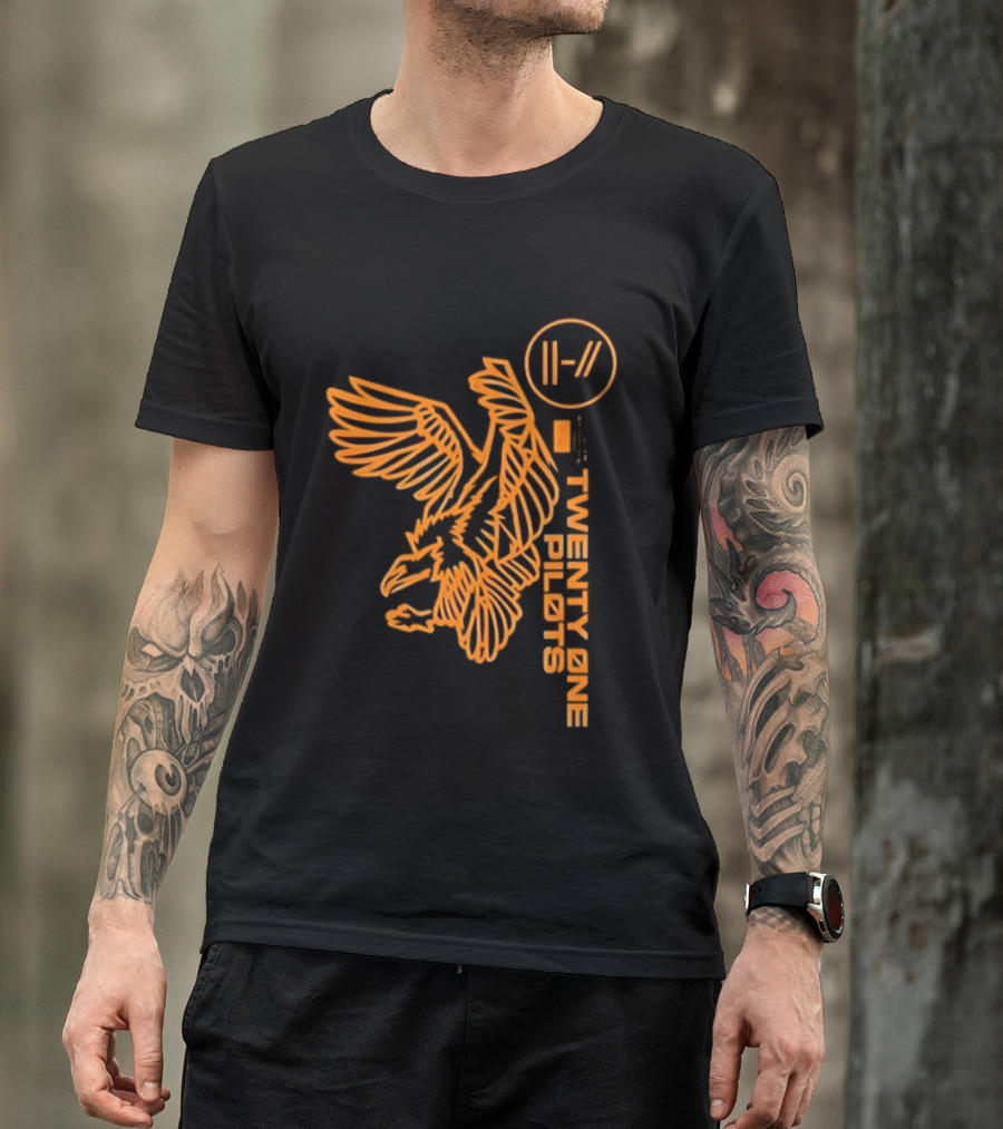 Twenty One Pilots Trench Vulture Band Merch H T-Shirt