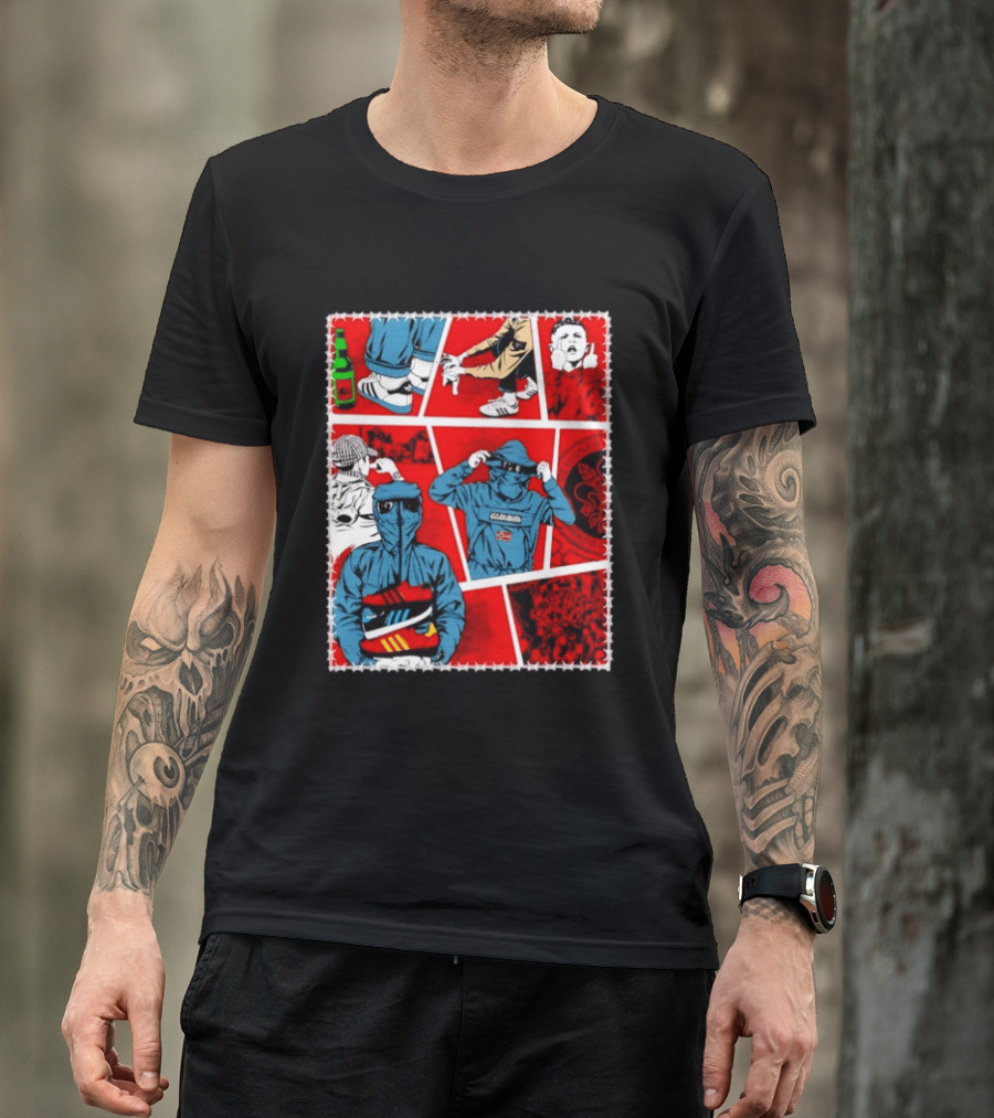 Casual Football Culture Sunzig Sneakers Bottle T-Shirt